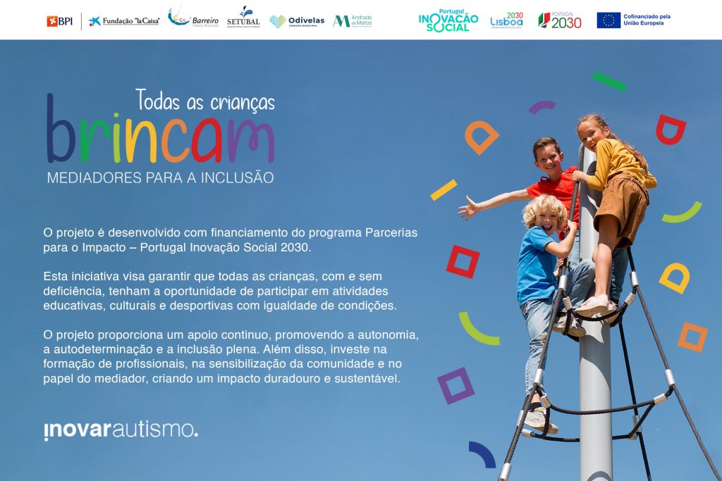 Todas as crianças brincam – Mediadores para  Inclusão