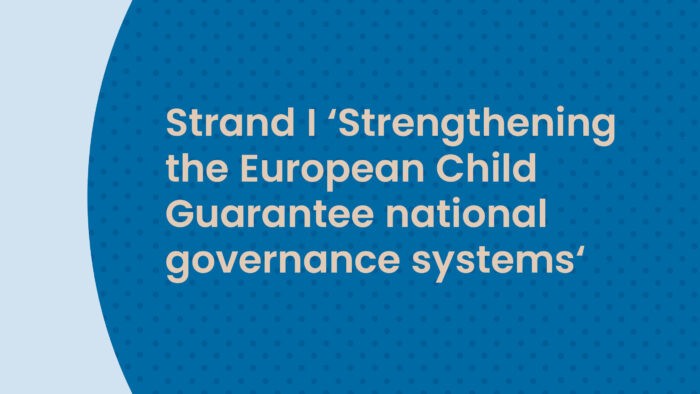 Aberta nova call europeia – Vertente 1 – para reforçar a European Child Guarantee